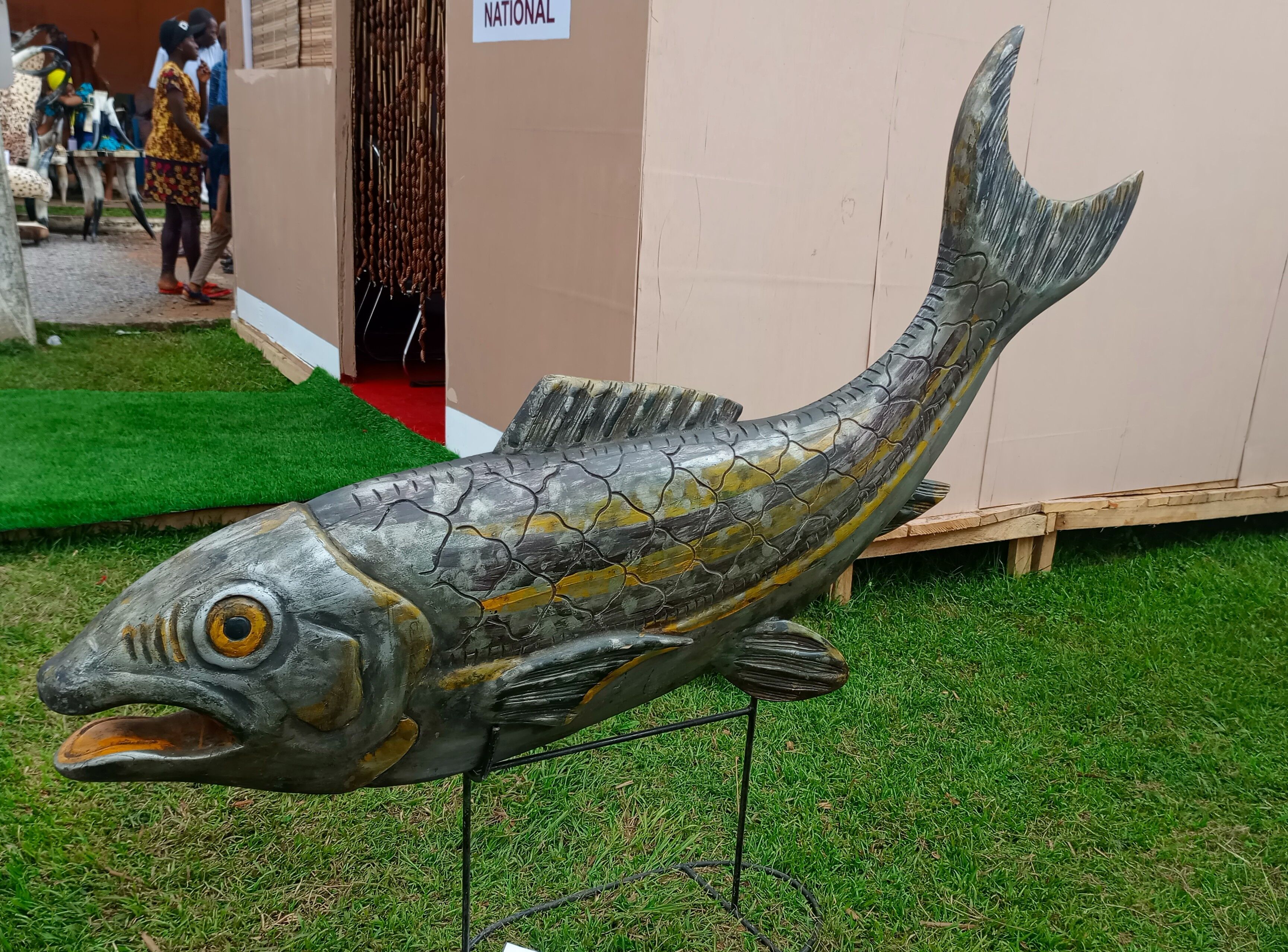 wooden fish