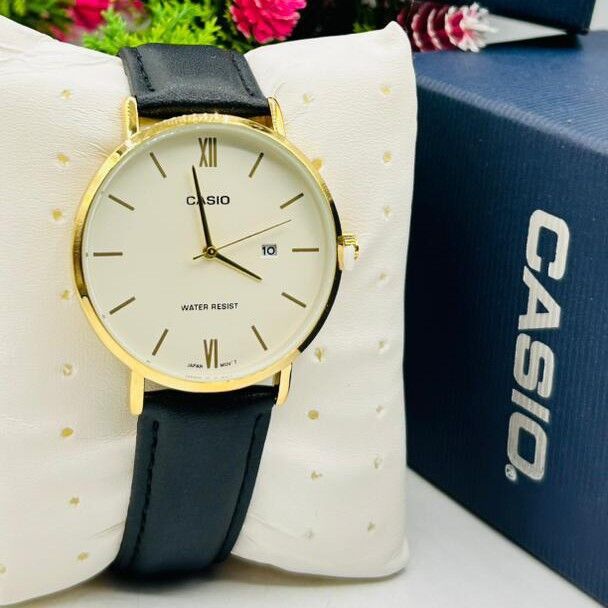 Casio leather hand