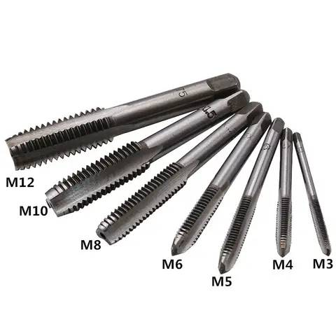 steel threaded tap sets