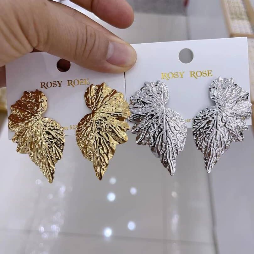 boucles feuilles d'or