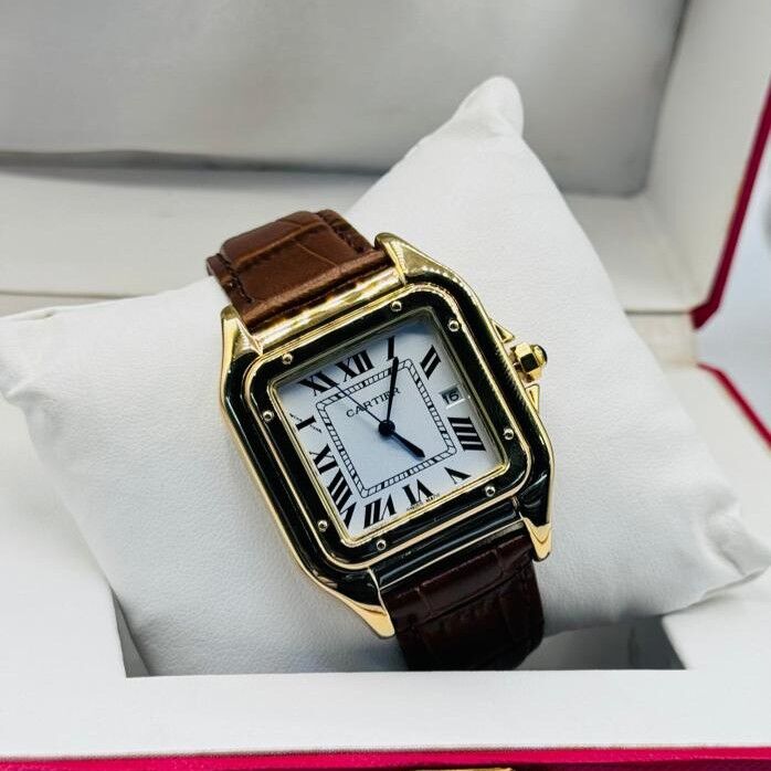 Cartier Santos leather