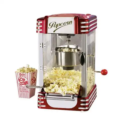 Automatic popcorn machine