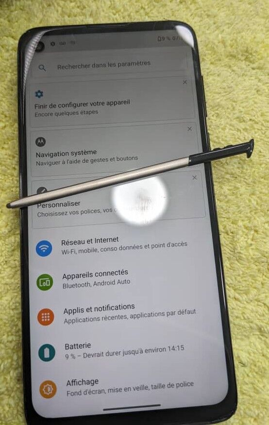 Motorola G stylus