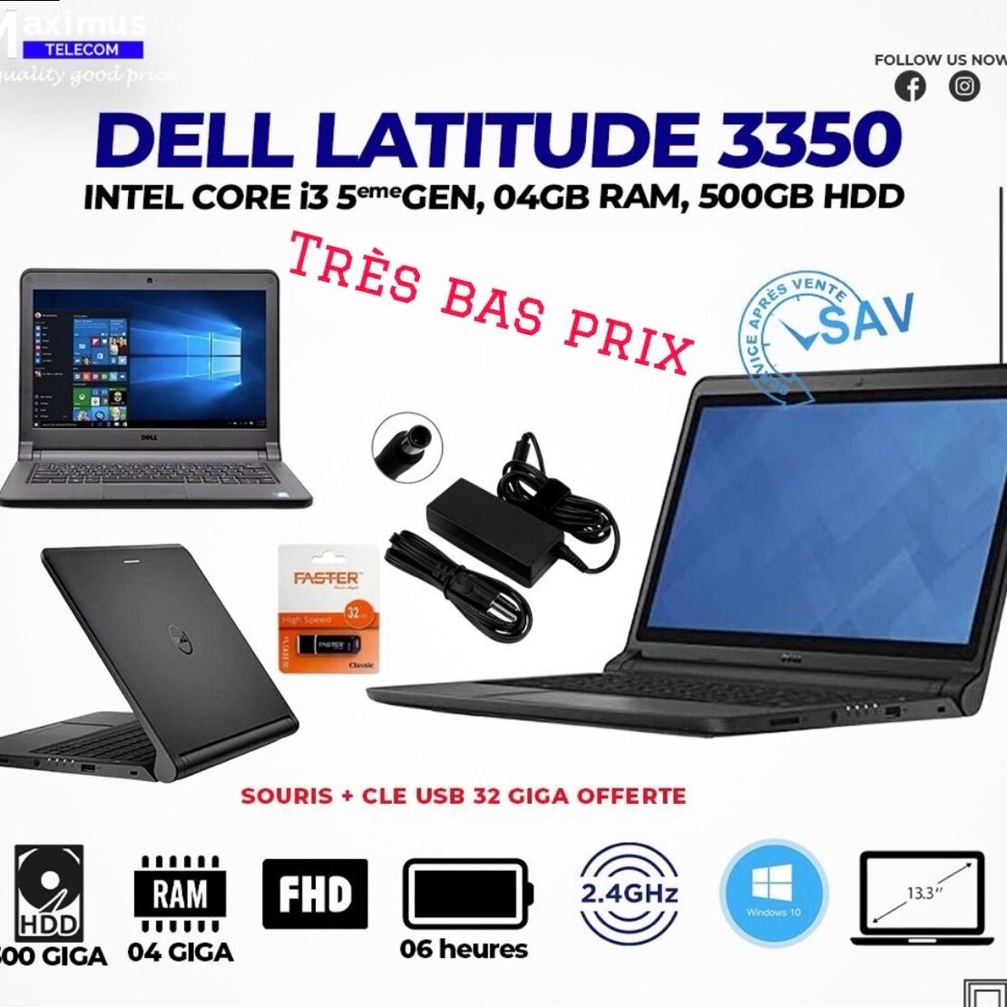 DELL LATITUDE 3350