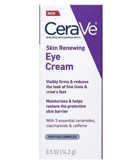 La crème régénératrice pour les yeux de CeraVe