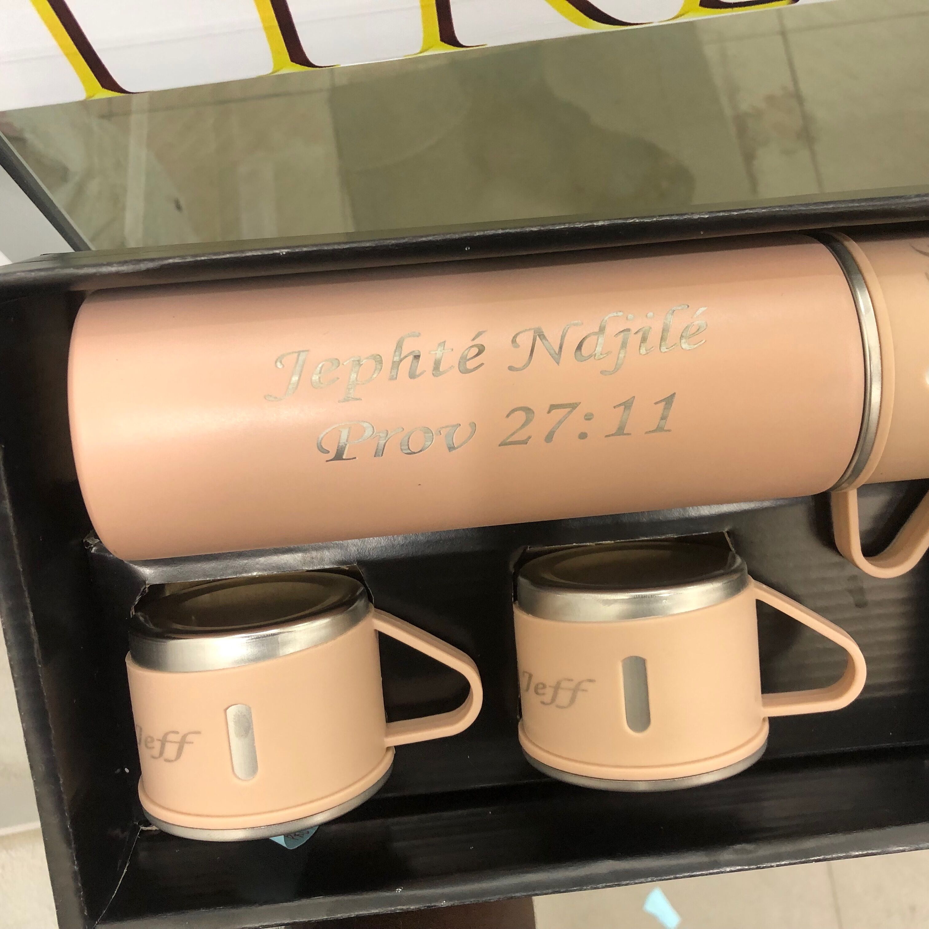 personalized thermos