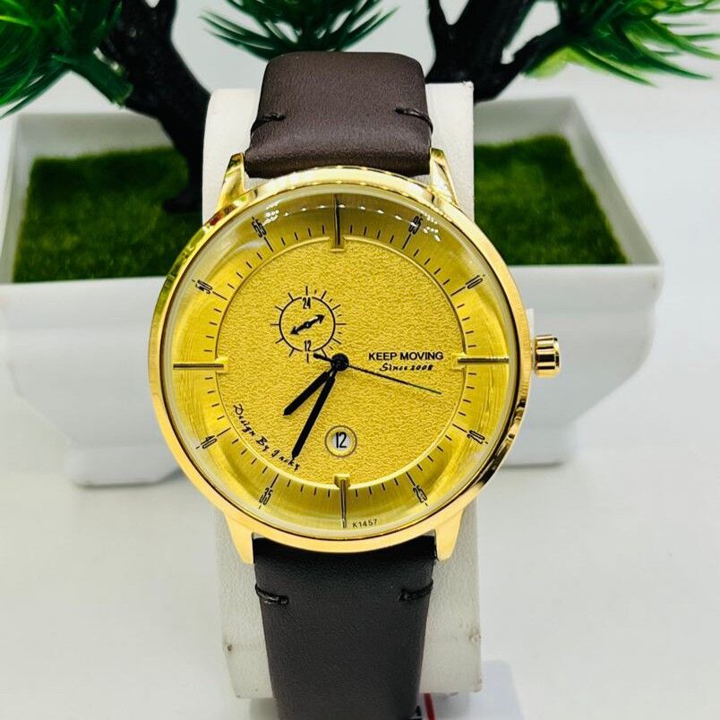 montre homme leather