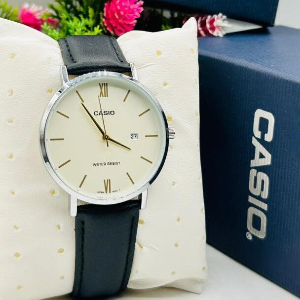 Casio leather hand