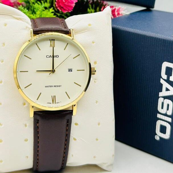 Casio leather hand