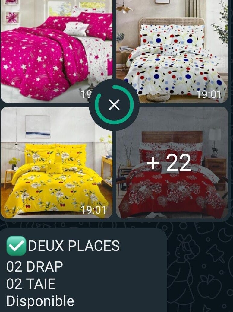 draps, 2places