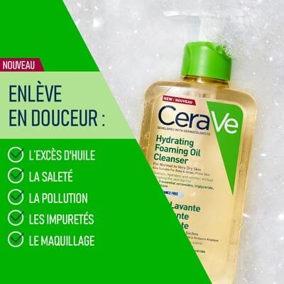 CeraVe Huile Lavante Moussante 473 ml