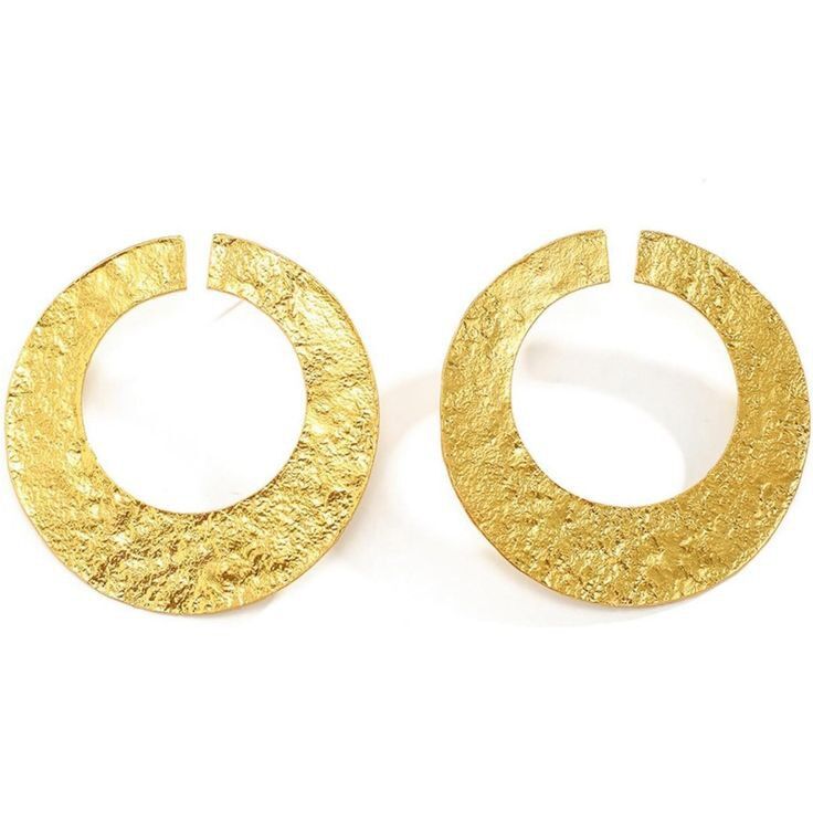 elegant 18k gold earrings