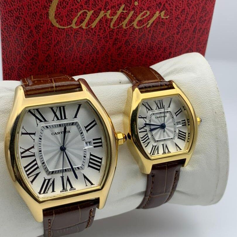 montre Cartier couple