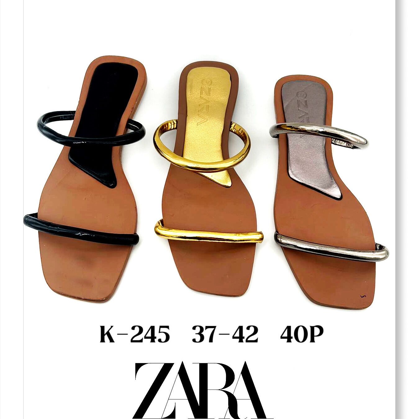 Babouche femme ZARA All collection