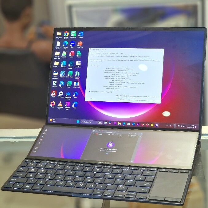 Asus ZenBook pro Duo 15 OLED