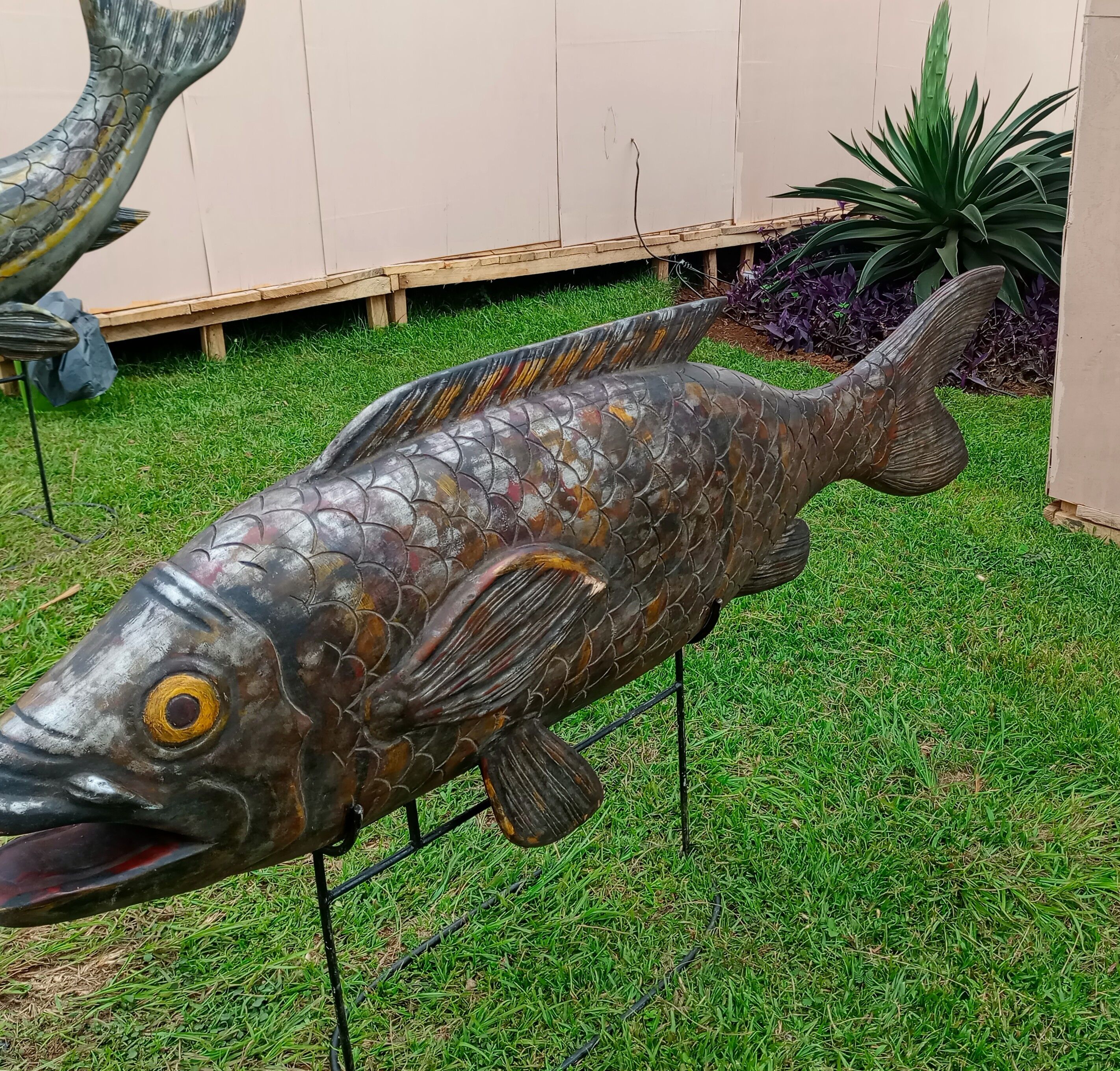 wooden fish