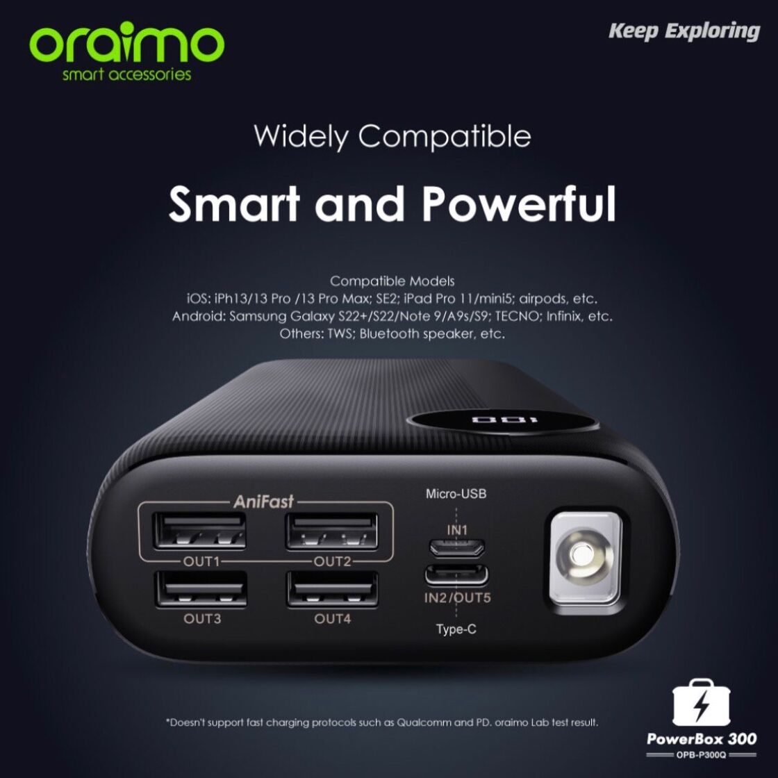 Oraimo PowerBox 300