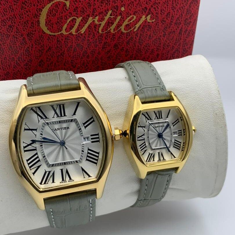 montre Cartier couple