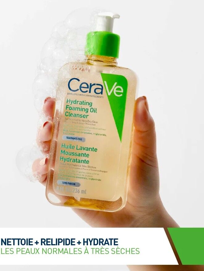 CeraVe Huile Lavante Moussante 473 ml