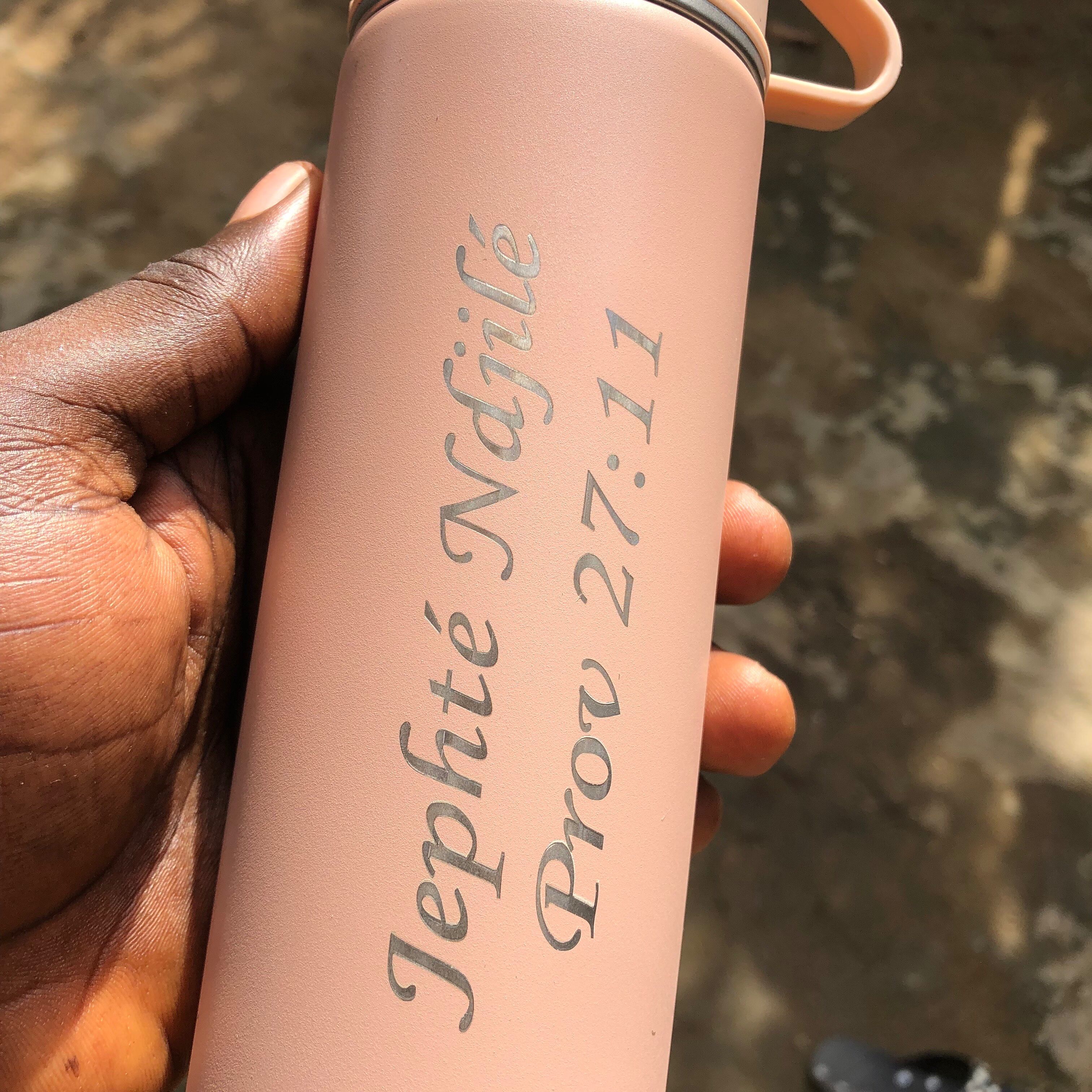 personalized thermos