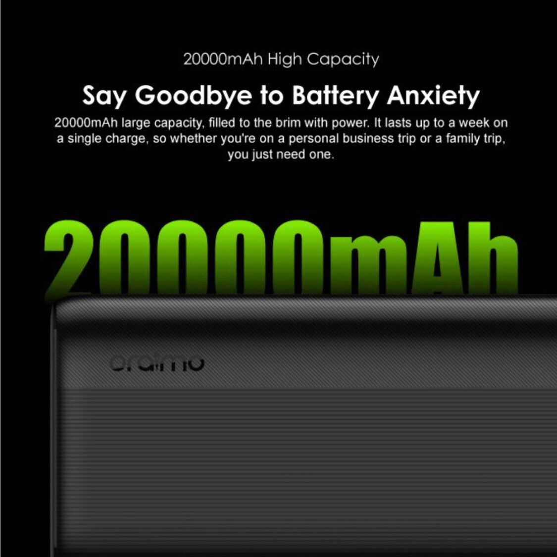 Oraimo Traveler 4 20000mAh